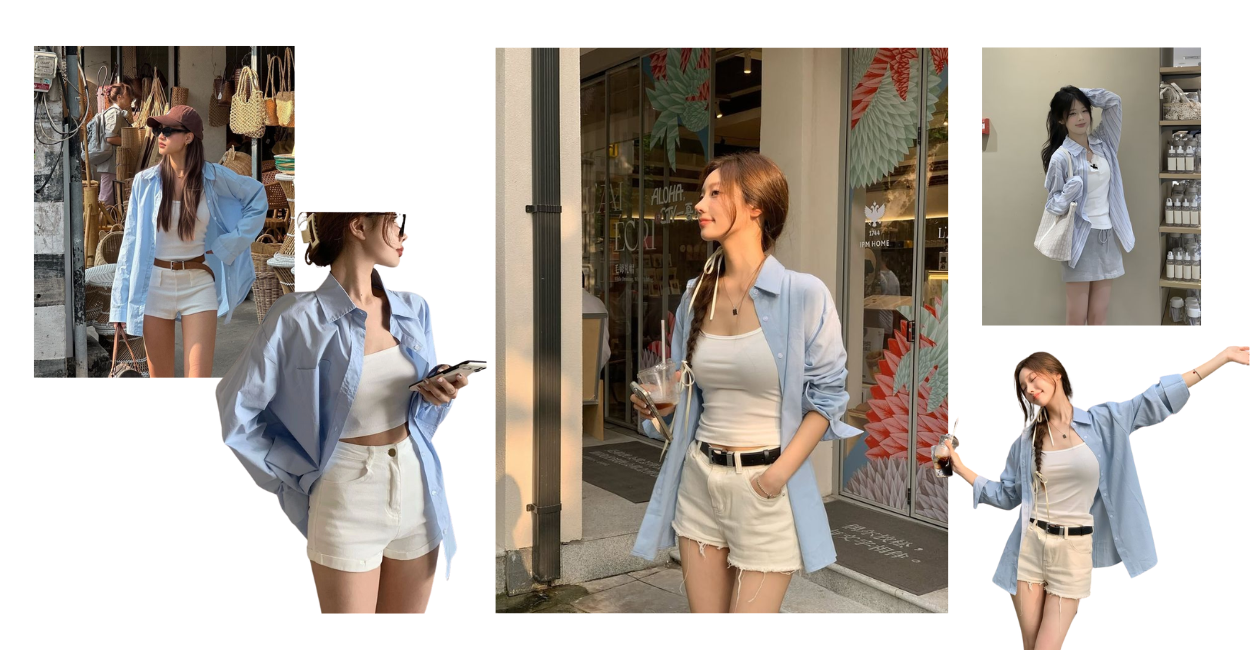 GỢI Ý PHỐI ĐỒ VỚI ÁO SƠ MI NỮ CHO NGÀY HÈ