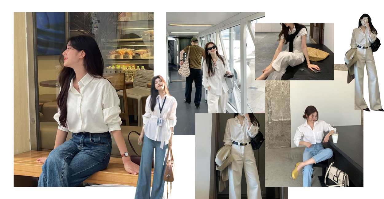 GỢI Ý PHỐI ĐỒ VỚI ÁO SƠ MI NỮ CHO NGÀY HÈ