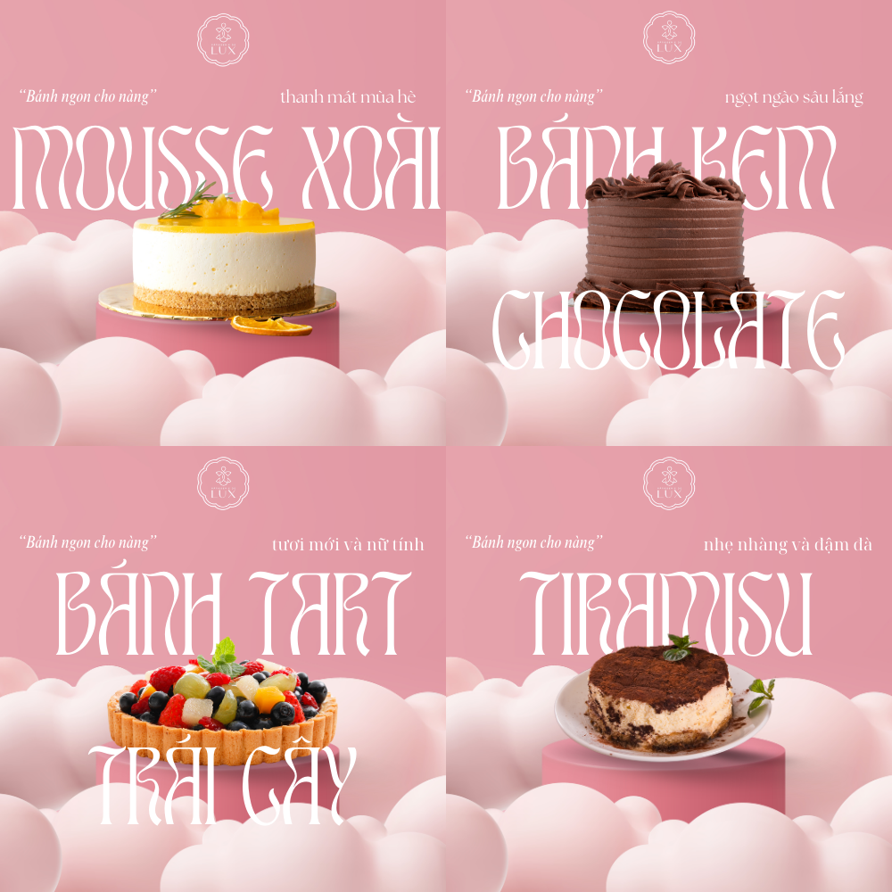 MÁCH CHÀNG BÁNH NGON TẶNG NÀNG – BÁNH NGỌT ĐÀ NẴNG CHUẨN PHÁP TẠI PÂTISSERIE DE LUX